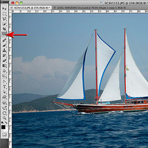Photoshop Tip: How To Level a Horizon